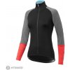 Cyklistický dres Dotout Fly zateplený Black/Coral dámský