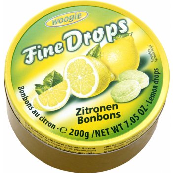Woogie Fine Drops Zitronen 200 g