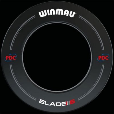 Ochrana k terčům Winmau PDC, černá – Zboží Mobilmania