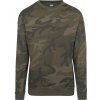 Pánská mikina Camo Crewneck olive camo