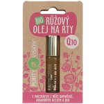 Purity Vision Růžový olej na rty s Q10 BIO 10 ml – Zboží Dáma