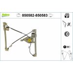 Zvedací zařízení oken VALEO 850582 – Zbozi.Blesk.cz