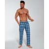 Pánské pyžamo Cornette 691/43 pánské pyžamové kalhoty sv.modré