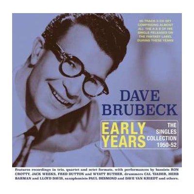 Dave Brubeck - Early Years - The Singles Collection 1950-52 CD