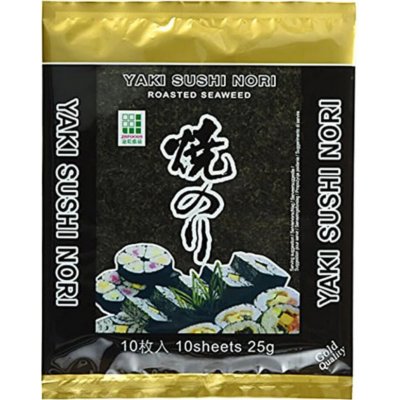 JH Foods Mořské řasy Yaki Nori Gold 25 g – Zboží Dáma