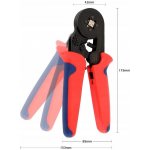 Krimpovací kleště FLIX LISOVACÍ KLEŠTĚ NA DUTINKY 0,25-10mm2 0,25 mm2 - 10 mm2 – Zboží Mobilmania