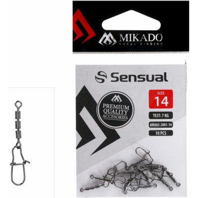 Mikado Trojobratlík s Karabinou Roller Swivel Triple With Snap 8 + 0 10 ks – Hledejceny.cz