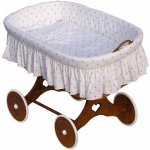 Scarlett Proutěný košík na miminko Hvězdička béžová podvozek srdíčko – Zboží Dáma