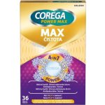 Corega Power Max Max Čistota čisticí tablety 36 ks – Hledejceny.cz