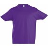 Dětské tričko Sols dětské triko s krátkým rukávem IMPERIAL kids 11770712 Dark purple
