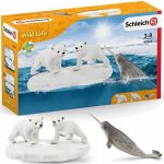 Schleich 42531 Lední medvědi a klouzačka – Zboží Mobilmania