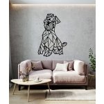 Vsepropejska Knírač dřevěná dekorace na zeď Rozměr (cm): 20 x 13, Typ: Knírač 1 – Hledejceny.cz