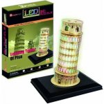 CubicFun 3D puzzle svítící Šikmá věž v Pise 15 ks – Zboží Dáma