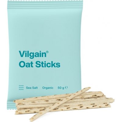 Vilgain Oat Sticks BIO mořská sůl 50 g – Zboží Dáma