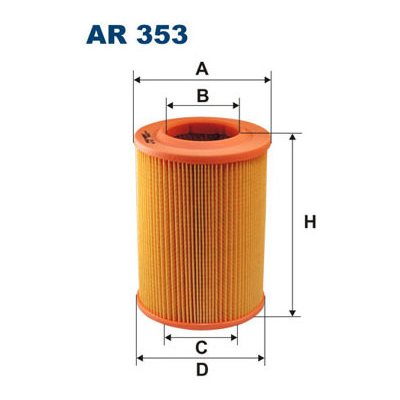 Vzduchový filtr FILTRON AR 353 – Hledejceny.cz