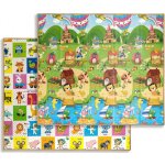Nej koberce Hrací podložka pro děti Play Colourful Animals – Sleviste.cz