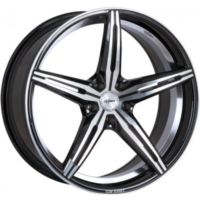 Oxigin 23 10,5x20 5x120 ET30 black polished diamond | Zboží Auto