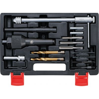 Sada pro demontáž a opravu závitu žhavicích svíček - BGS 98297 – Zboží Dáma