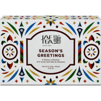 Jaftea Box Seasons Greeting's Collection 6 x 30 g