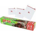 sáčky se zipem sada 15ks mix 1l+3l+6l ALUFIX – Sleviste.cz
