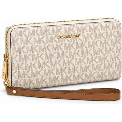 Michael Kors Peněženka jet set travel Continental vanilla acorn – Hledejceny.cz