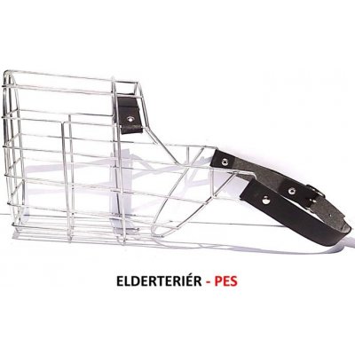Mr. Rozchov Náhubek kovový Elderteriér pes – Zboží Mobilmania