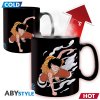 Hrnek a šálek ONE PIECE Mug Heat Change Luffy & Ace ABYMUGA443 460 ml