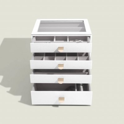 Stackers šperkovnice Pebble White Classic set 4v1 – Hledejceny.cz