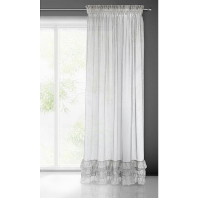 ZÁCLONA RAJA NA PÁSCE 140X270 CM ŠEDÁ – Hledejceny.cz