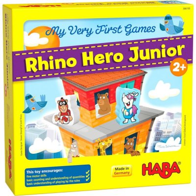 Haba Moje první hra: Rhino Hero Junior – Zboží Mobilmania