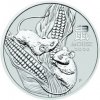 The Perth Mint stříbrná mince Lunar Series III Year of Mouse 2020 1 kg