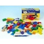 Detoa Kostky drevěné stavěcí 100 ks – Zboží Dáma