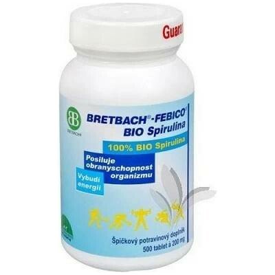 Bretbach Bio Spirulina 500 tablet – Hledejceny.cz