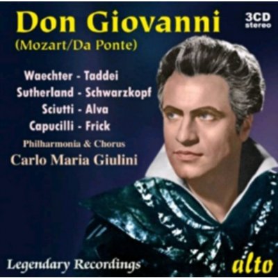 Mozart Wolfgang Amadeus - Don Giovanni CD – Zboží Mobilmania