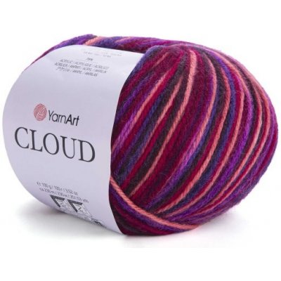 YarnArt Příze Cloud 5305 vínová – Zbozi.Blesk.cz