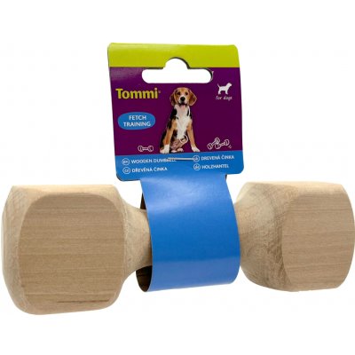 Tommi dřevěná činka 21 cm – Hledejceny.cz