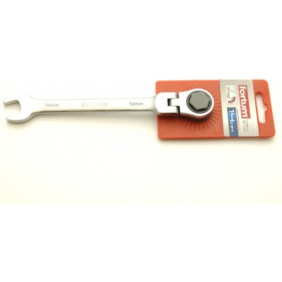 Fortum 4720214 Klíč ráčnový OP s kloubem č.14 – Zboží Mobilmania