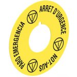 Lovato Electric LPXAU118 štítek EMERGENCY/STOP – Hledejceny.cz