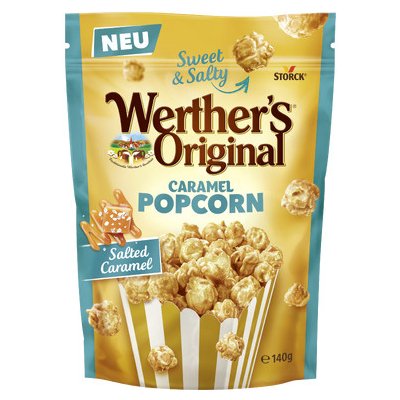 Storck Werther's Original Salted Caramel Popcorn 140 g – Zboží Dáma