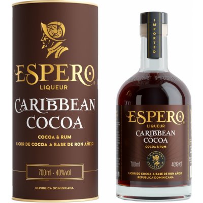 Espero Cocoa & Rum 40% 0,7 l (tuba) – Zboží Dáma