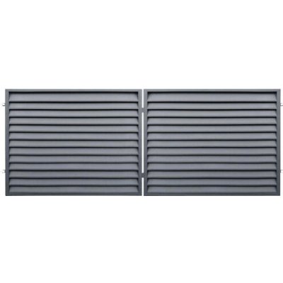 Dvojkřídlá brána LORA 4,00M V(1,50) GALV + RAL7016 – Hledejceny.cz