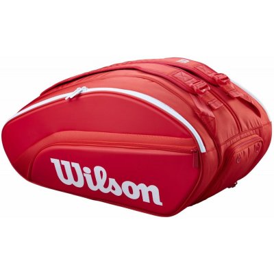Wilson Super Tour Padel Bag Red 2026 – Sleviste.cz
