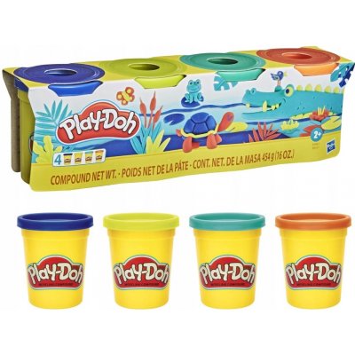 Play-Doh 4 kelímky B5517 Play-Doh plastelína modelína – Zboží Dáma