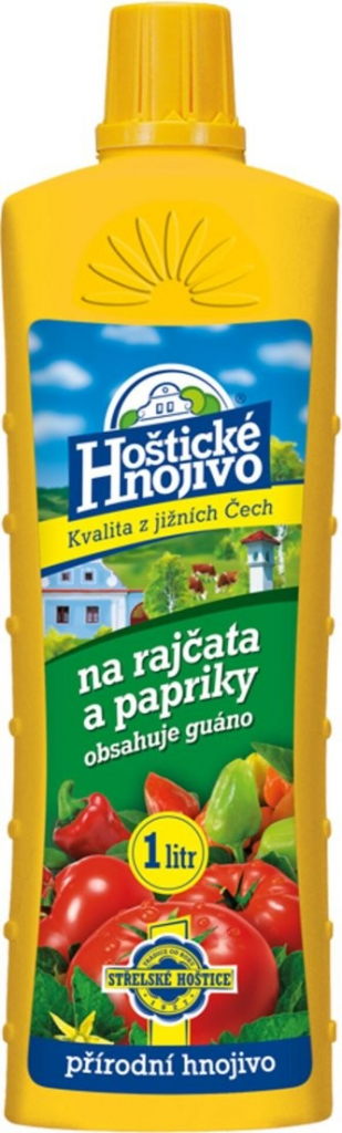 Nohelgarden Hnojivo HOŠTICKÉ na rajčata a papriky s guánem 1 l