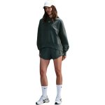 Nike SPORTSWEAR PHOENIX FLEECE dámská mikina tmavě zelená – Sleviste.cz