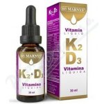 Marnys Vitamin K2 a D3 tekutý 30 ml – Hledejceny.cz