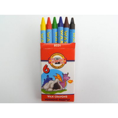 Koh-i-noor Voskovky 5823102/6 krátké papír 7385 – Hledejceny.cz