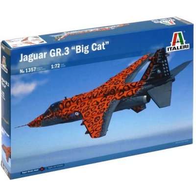 Italeri Model Kit letadlo 1357 JAGUAR GR.3 Big Cat 1:72
