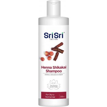 Sri Sri Tattva Henna Shikakai šampon 200 ml