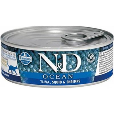 Farmina N&D cat tuna squid & shrimp 80 g